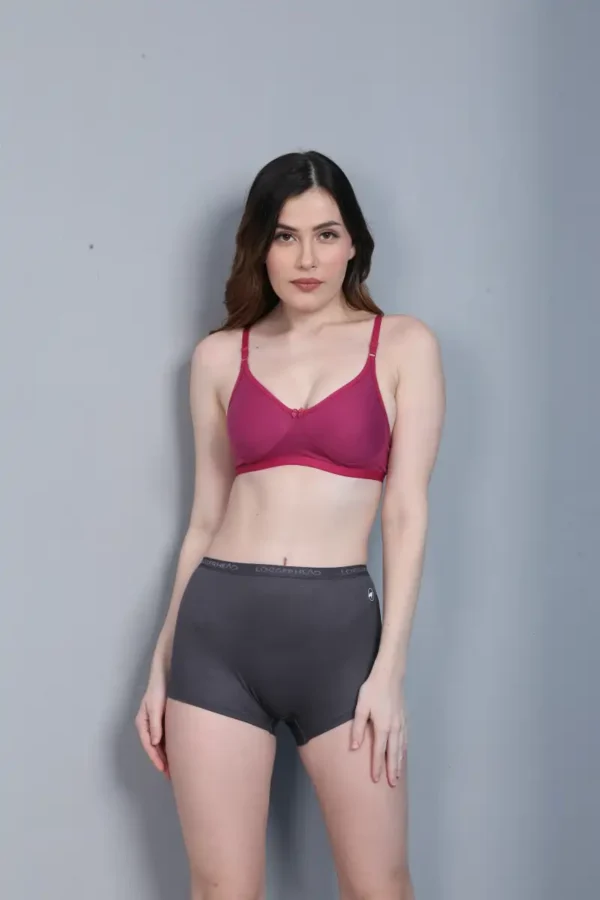 Women's Modal Outer Elastic Boyleg Panty (Pack of 2)