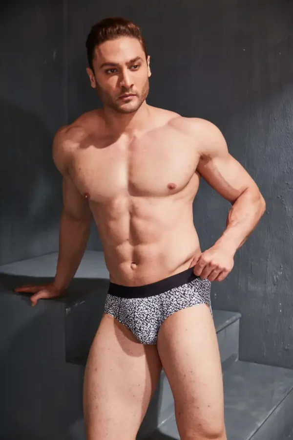Cotton Lycra Printed Brief