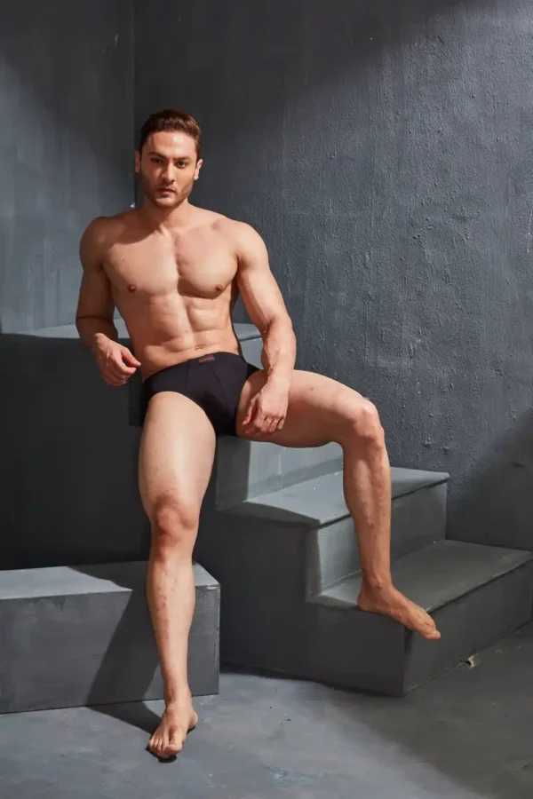 Men's Cotton Lycra Basic Brief - Image 3
