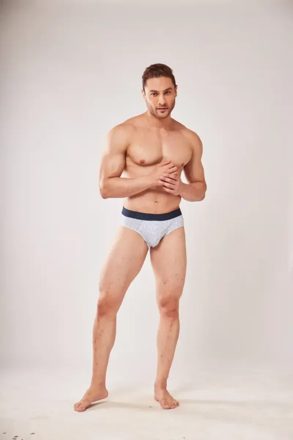 Cotton Lycra Printed Brief - Image 4