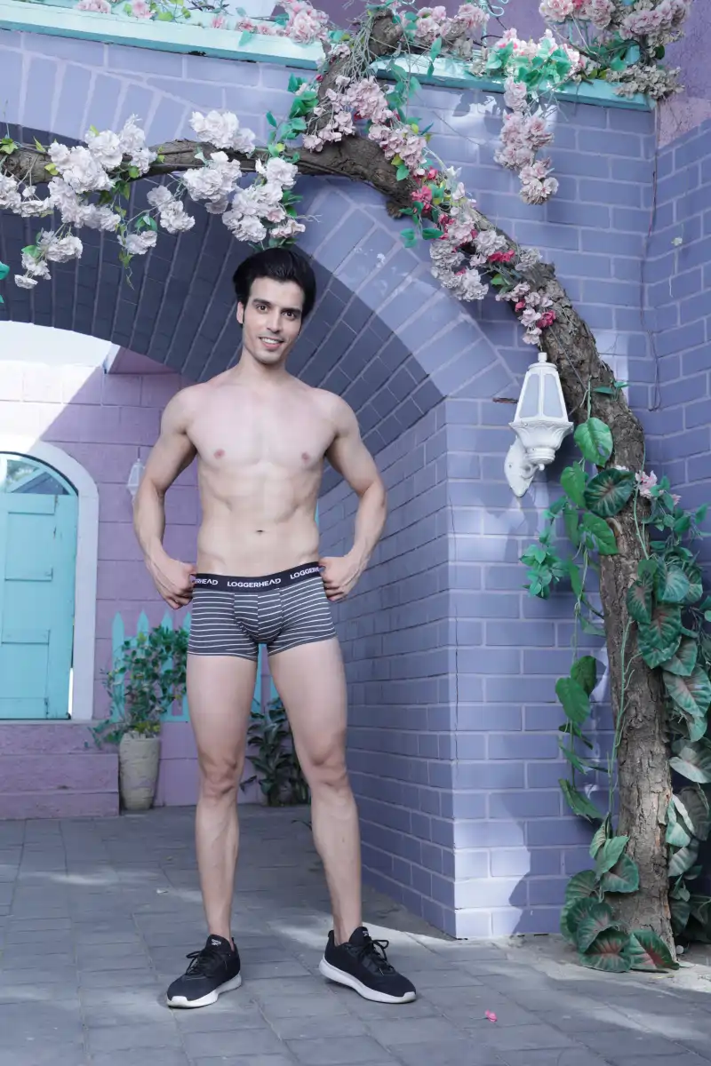 Cotton Lycra Yarn Dyed Trunk - Image 4