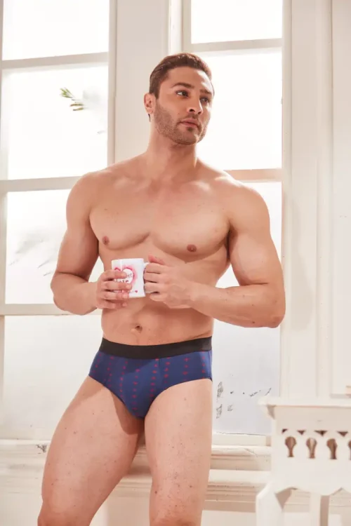 Cotton Lycra Printed Brief