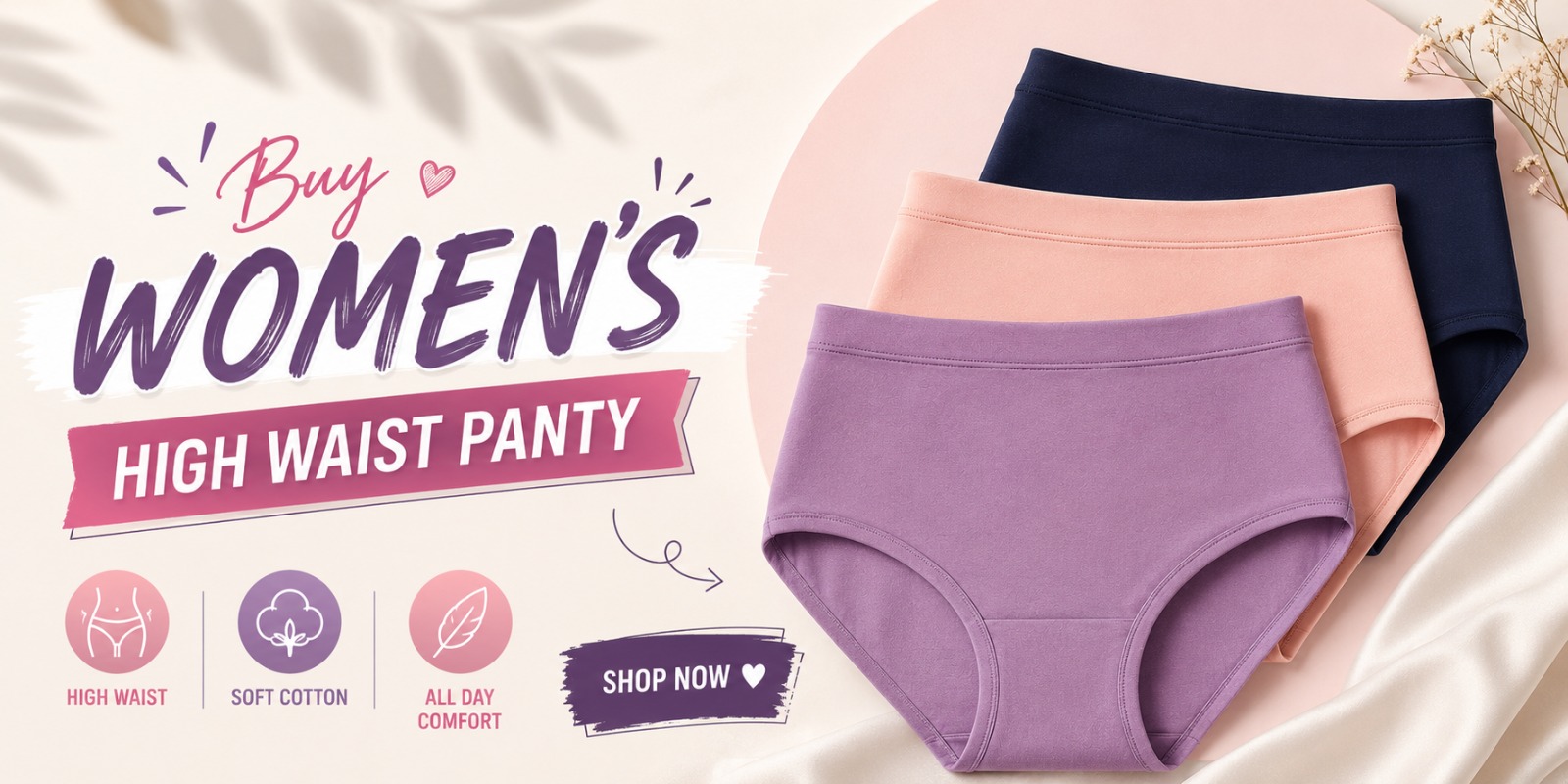 Buy ⁠Women’s High Waist Panty